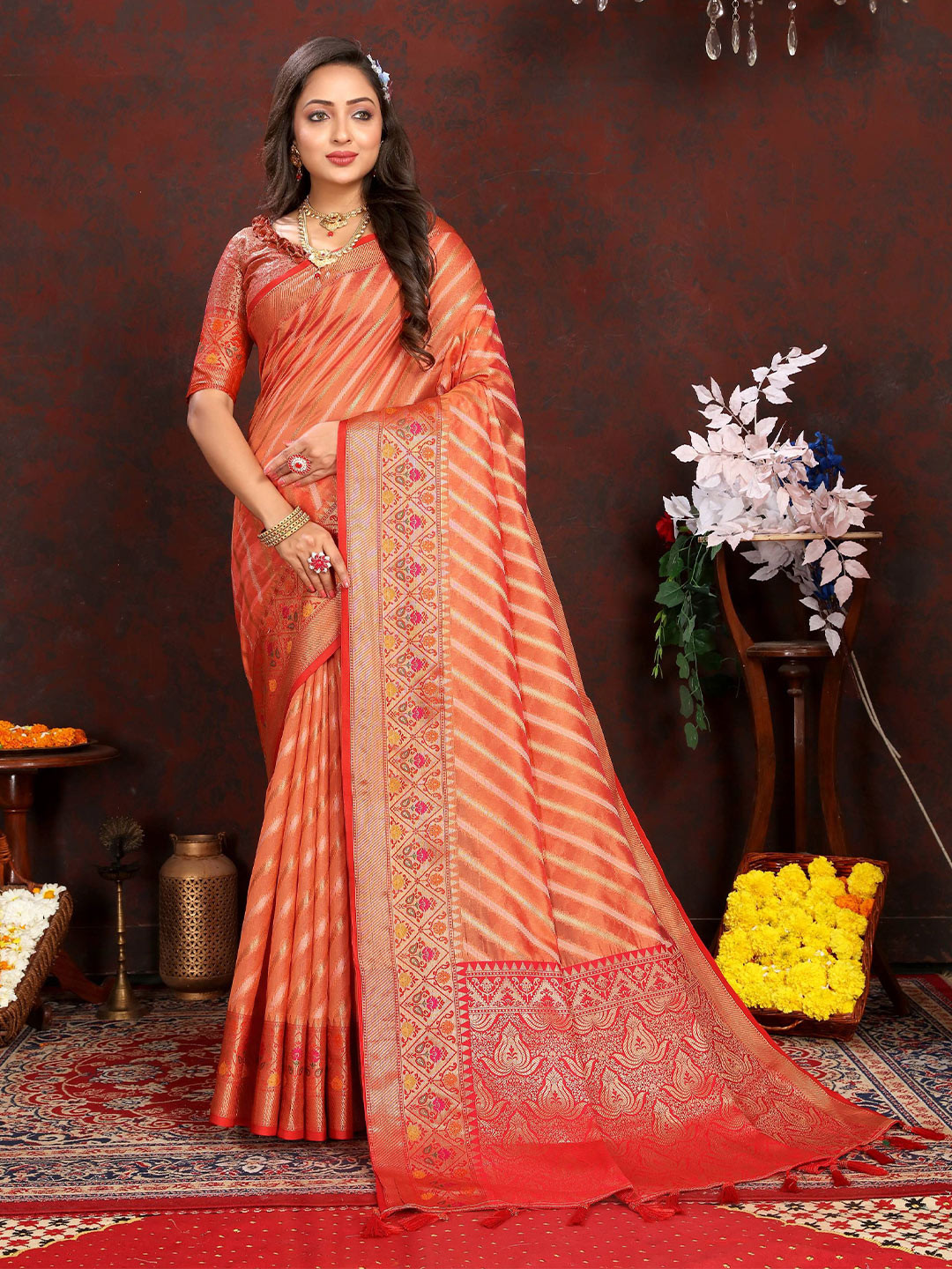 Amru Silk Traditional Weave