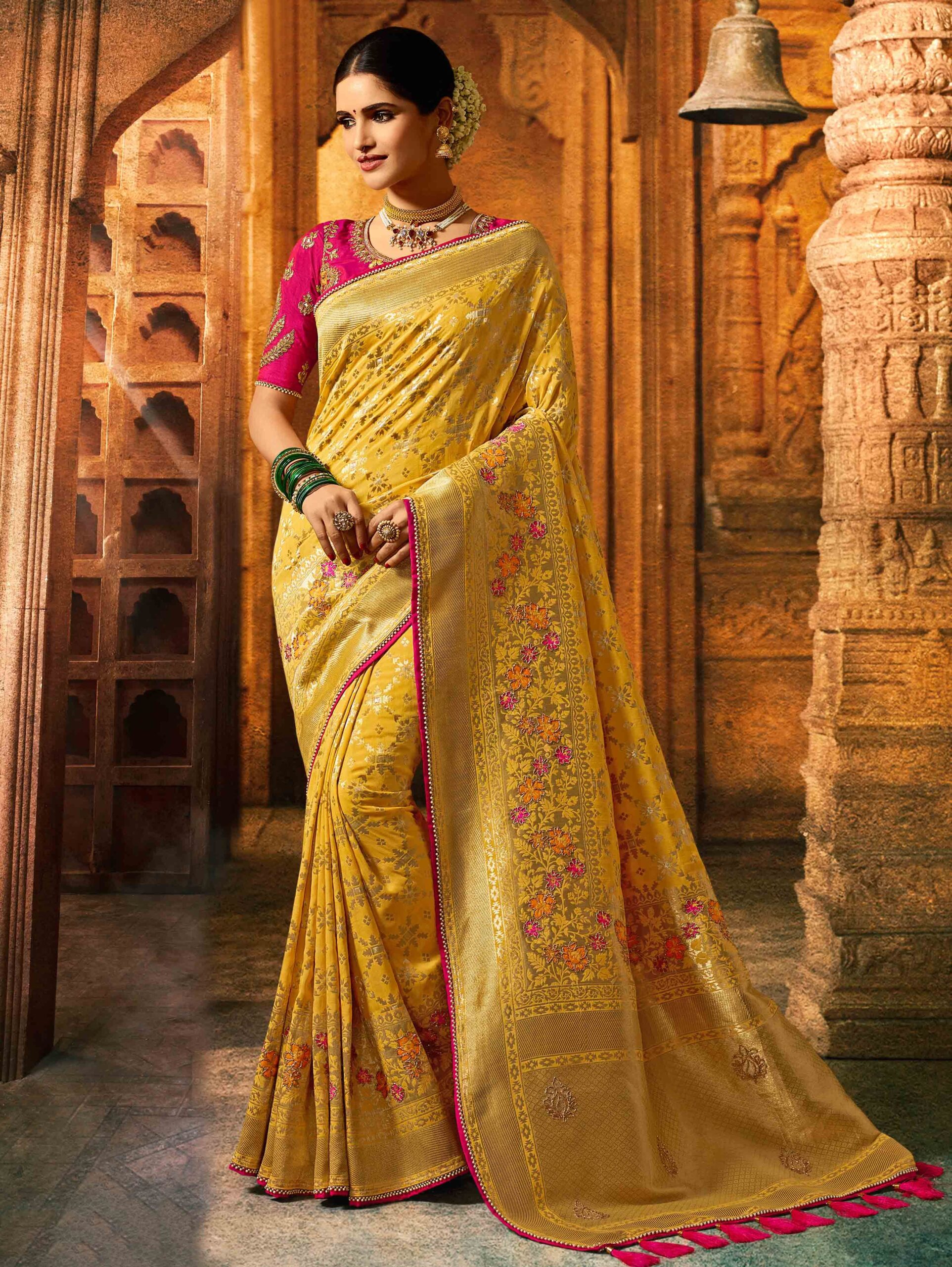 Grand Bridal Silk Saree