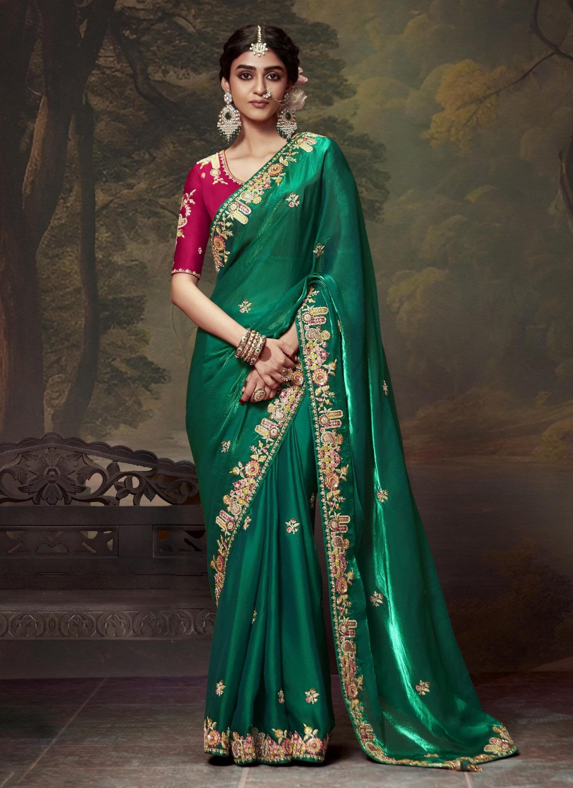 Grand Festive Masterpiece Saree