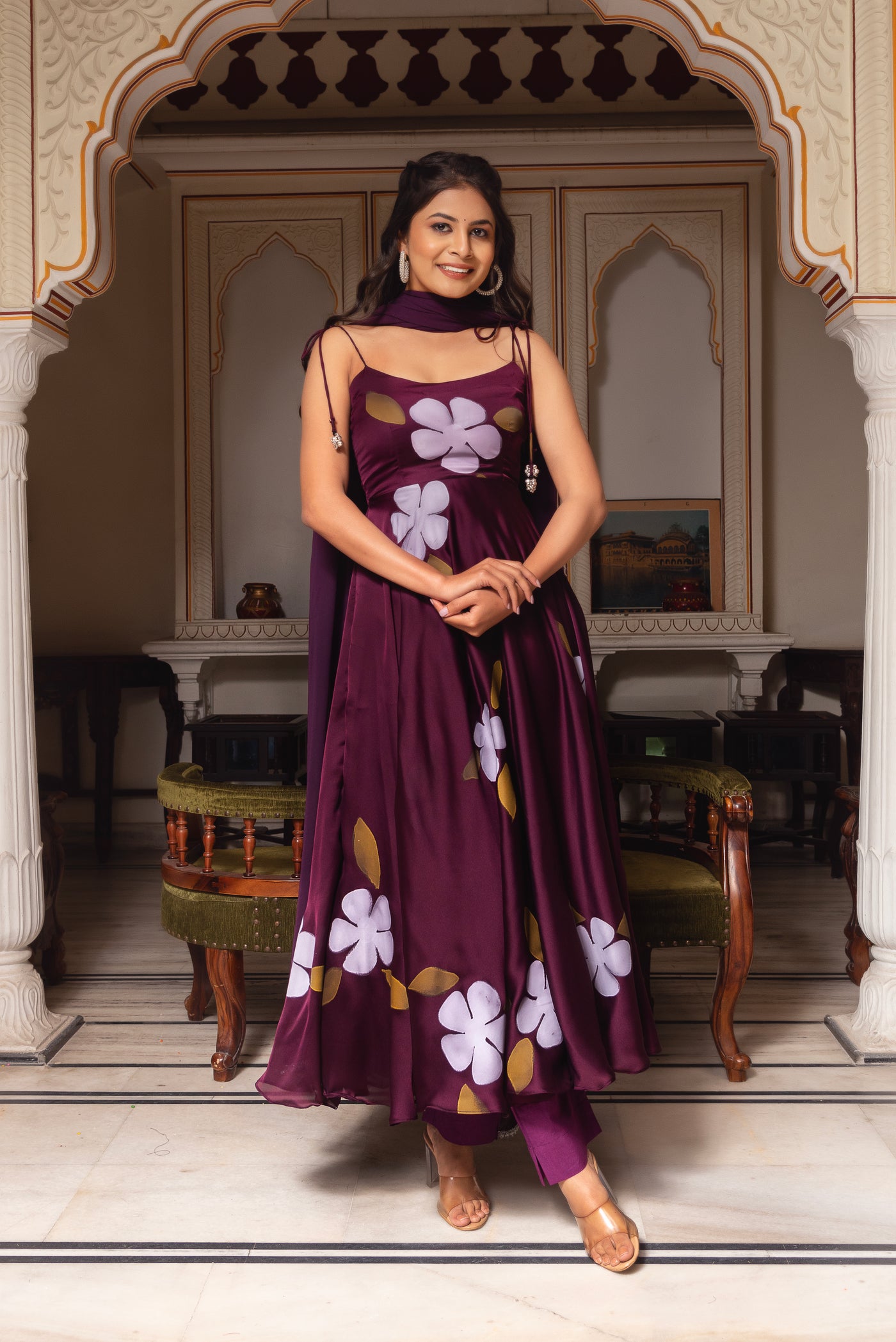 Hand-Painted Designer Suit