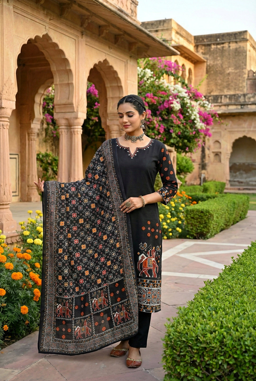 Luxury Hand-Embroidered Set