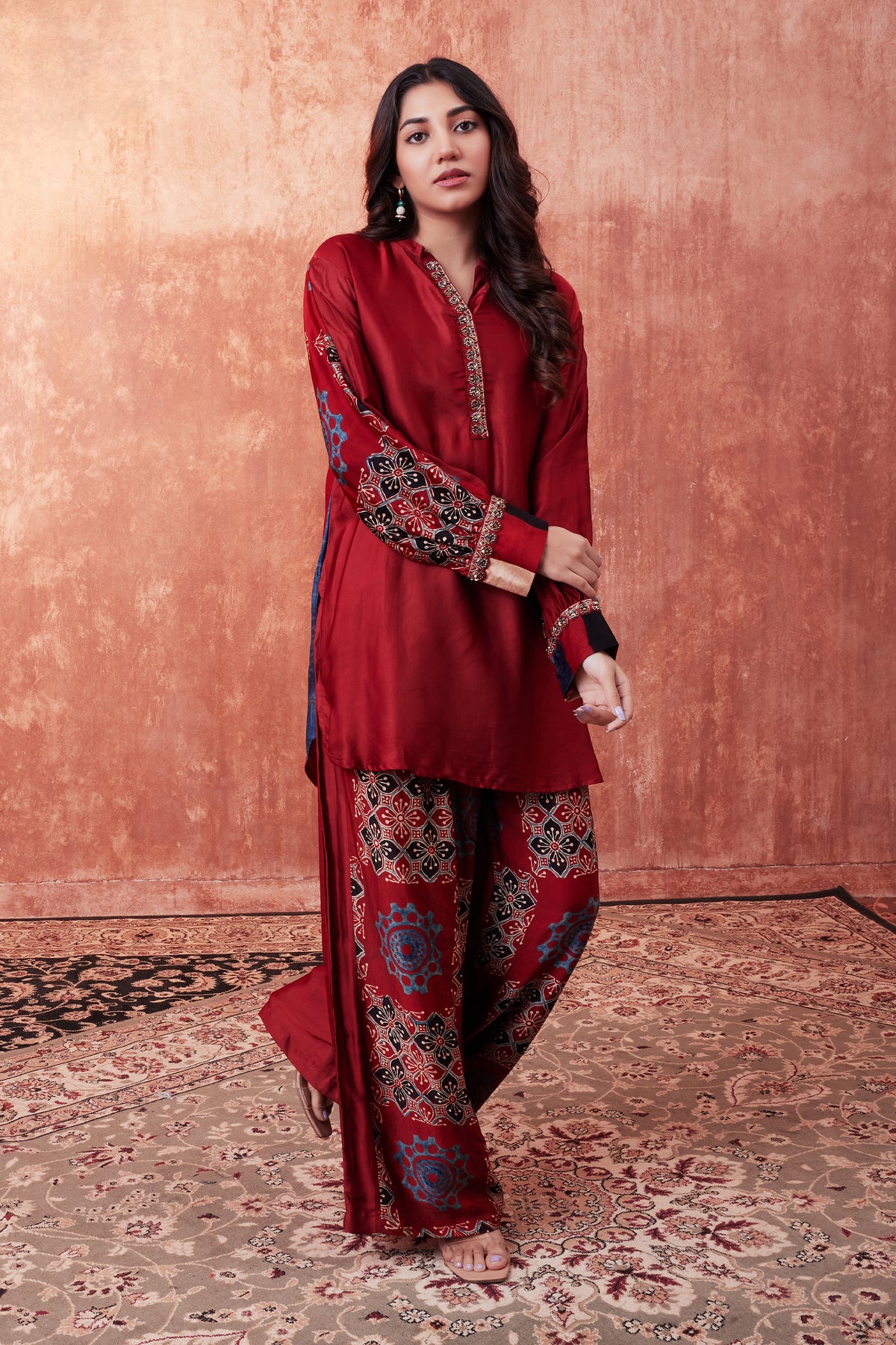 Premium Chanderi Festive Suit