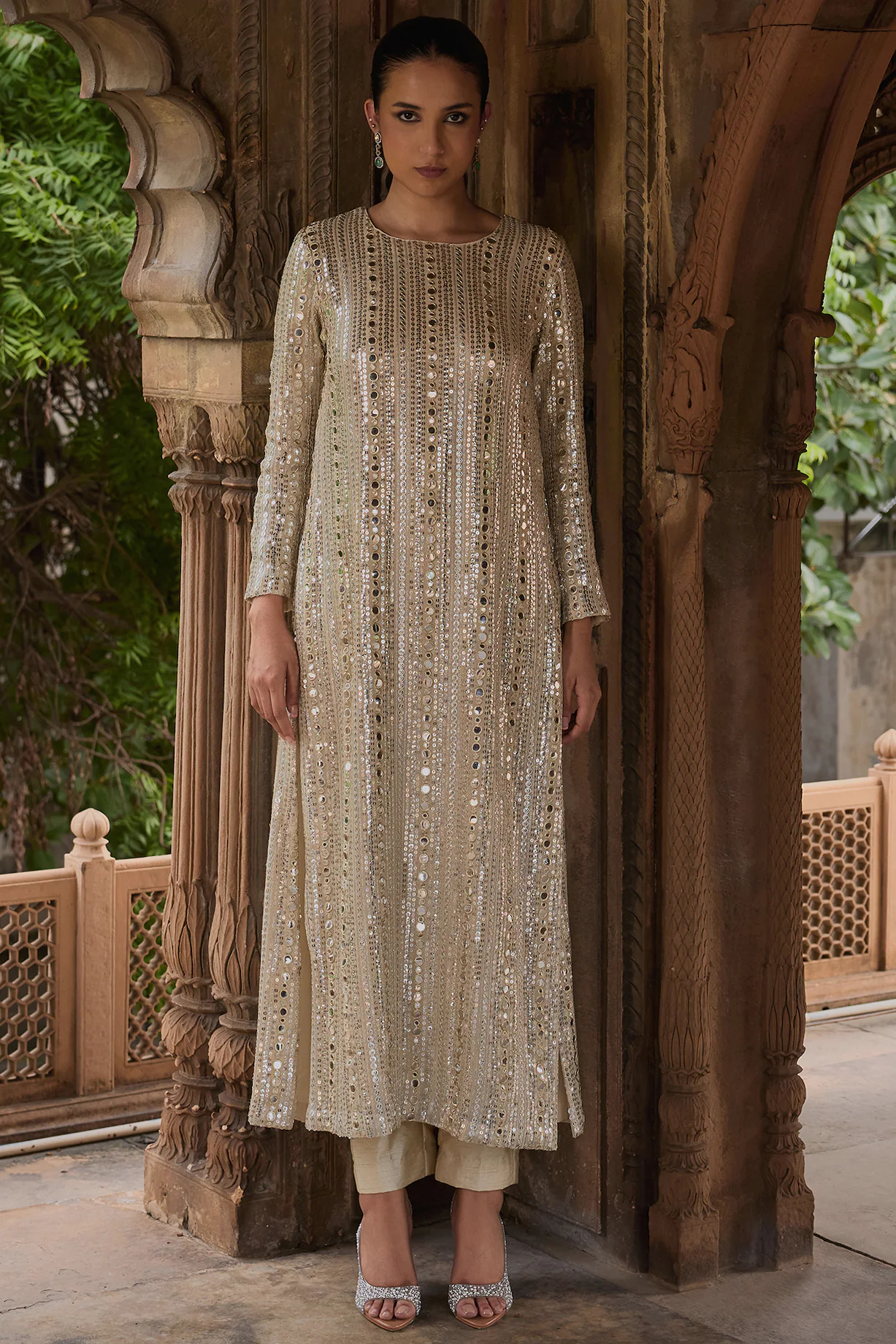 Premium Crepe Designer Suit